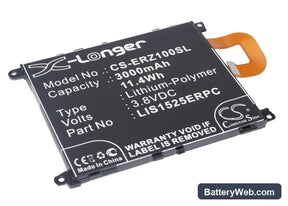 Sony Ericsson Xperia Z1 Replacement Battery, 3.8V, 3000mAh, Li-Polymer 1