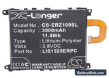 Sony Ericsson Xperia Z1 Replacement Battery, 3.8V, 3000mAh, Li-Polymer 5