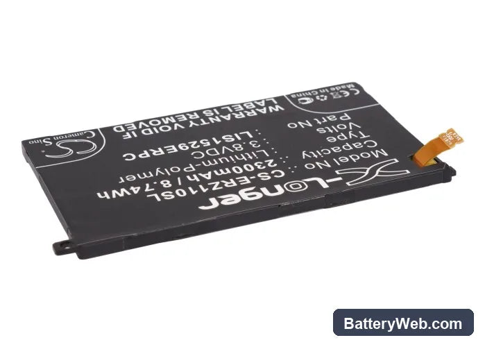 Sony Ericsson Xperia Z1 Mini Replacement Battery, 3.8V, 2300mAh, Li-Polymer 2