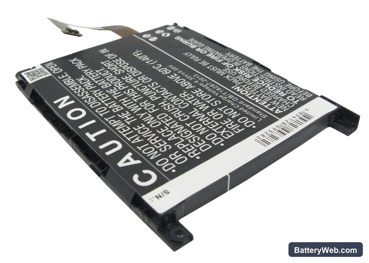 Sony Ericsson Xperia Z1 4G Replacement Battery, 3.8V, 3000mAh, Li-Polymer 3