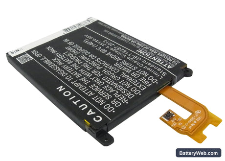 Sony Ericsson Xperia Z2 Replacement Battery, 3.8V, 3200mAh, Li-Polymer 3