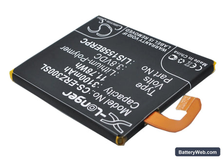 Sony Ericsson Xperia Z3 Replacement Battery, 3.8V, 3100mAh, Li-Polymer 2