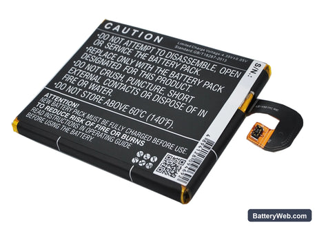Sony Ericsson Xperia Z3 Replacement Battery, 3.8V, 3100mAh, Li-Polymer 3