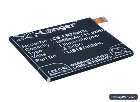 Sony Ericsson Xperia Z4 Replacement Battery, 3.8V, 2900mAh, Li-Polymer 2