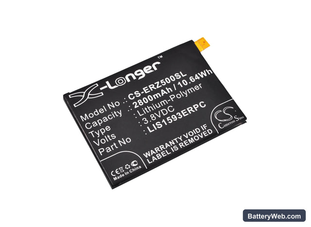 Sony Ericsson Xperia Z5 Replacement Battery, 3.8V, 2800mAh, Li-Polymer 1