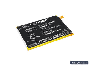 Sony Xperia Z5 Premium Replacement Battery, 3.8V, 3400mAh, Li-Polymer 1
