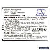 Emporia Supereasy Replacement Battery, 3.8V, 2500mAh, Li-Polymer 3