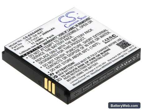 Evolveo StrongPhone Q4 Replacement Battery, 3.7V, 3000mAh, Li-ion 1