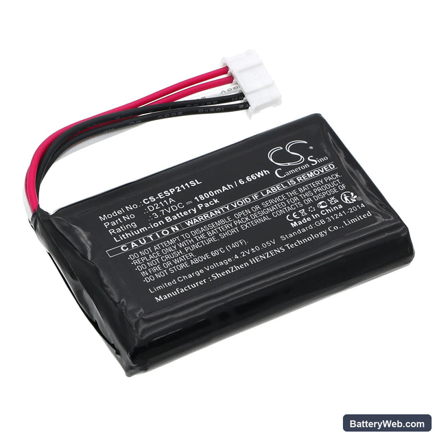 Epson C11CG87404 Replacement Battery, 3.7V, 1800mAh, Li-ion 1