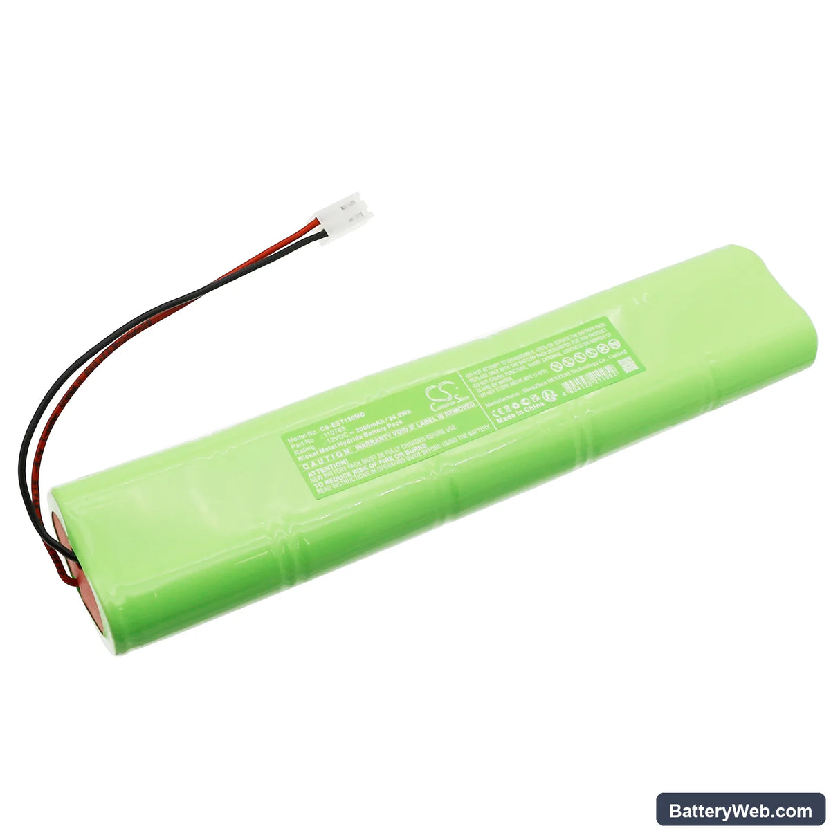 Esaote ECG Personal 120 Replacement Battery, 12V, 2000mAh, Ni-MH 1