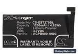 Sony Xperia ST27 Replacement Battery, 3.7V, 1250mAh, Li-Polymer 5