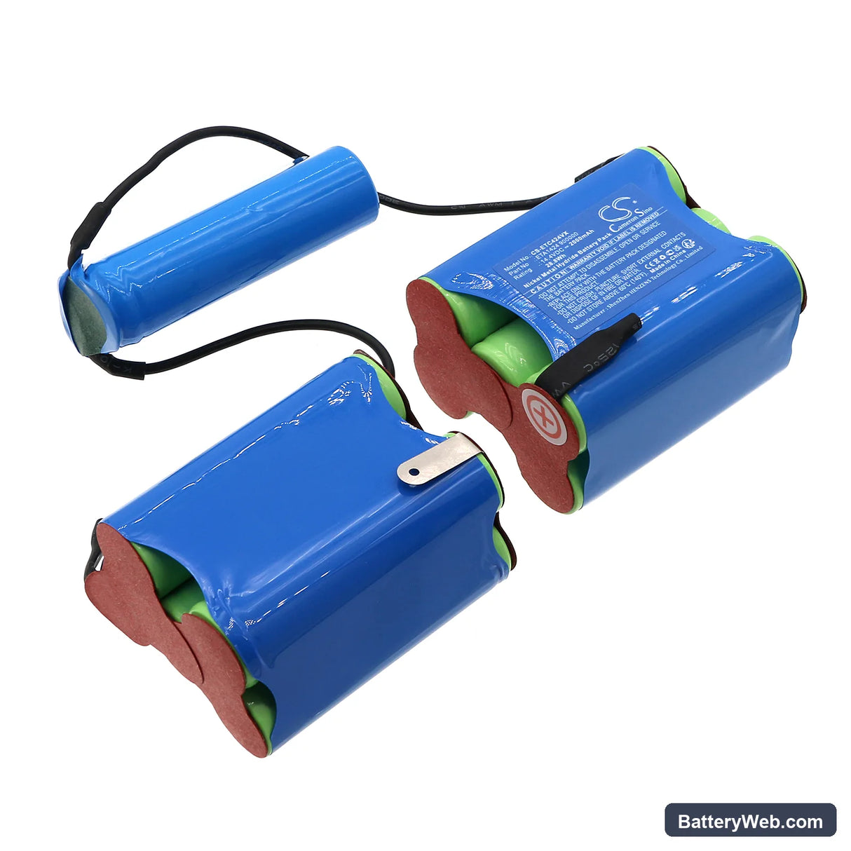 ETA 1424 Carsha Replacement Battery, 14.4V, 2000mAh, Ni-MH 1