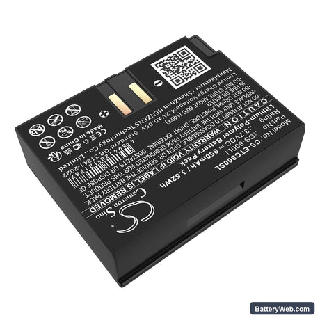 Eartec ComStar Wireless Headsets Replacement Battery, 3.7V, 950mAh, Li-Polymer 2