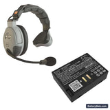 Eartec ComStar Wireless Headsets Replacement Battery, 3.7V, 950mAh, Li-Polymer 6