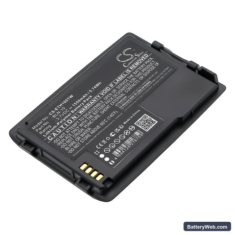 TETRA Cassidian TH1N Replacement Battery, 3.7V, 1550mAh, Li-Polymer 1