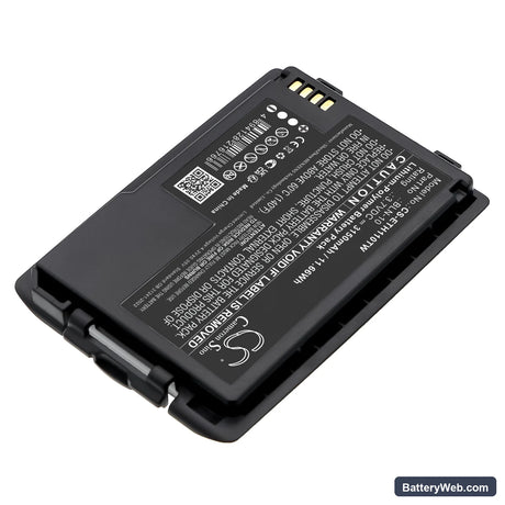 TETRA Cassidian TH1N Replacement Battery, 3.7V, 3150mAh, Li-Polymer 2