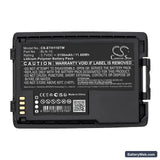 TETRA Cassidian TH1N Replacement Battery, 3.7V, 3150mAh, Li-Polymer 5