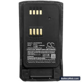 Airbus THR9 Replacement Battery, 3.7V, 2300mAh, Li-ion 3