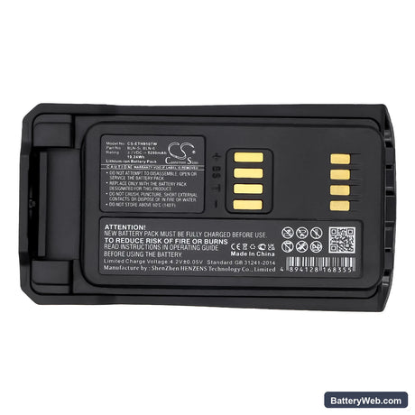 Nokia THR9 Replacement Battery, 3.7V, 5700mAh, Li-ion 5