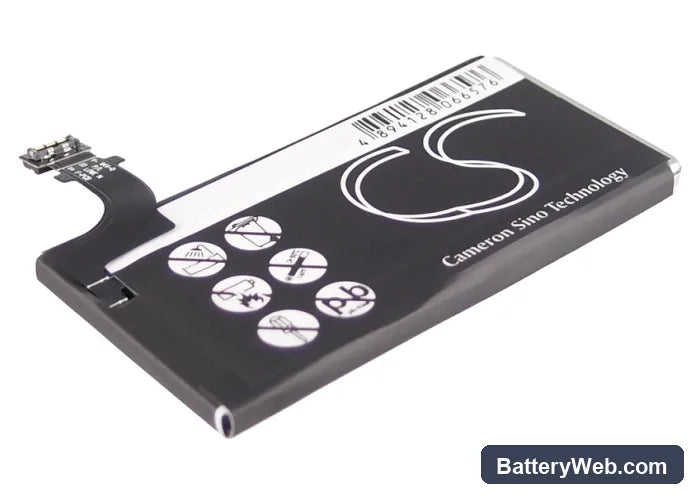 Sony Ericsson Xperia P Replacement Battery, 3.7V, 1250mAh, Li-ion 3