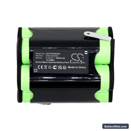 ETA 0442 Verto Replacement Battery, 6V, 2000mAh, Ni-MH 5