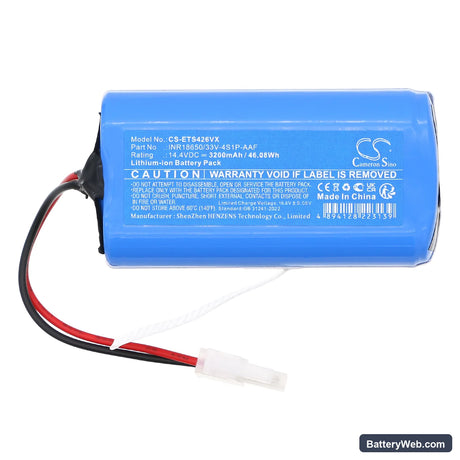 ETA 4237 Stormio Replacement Battery, 14.4V, 3200mAh, Li-ion 3