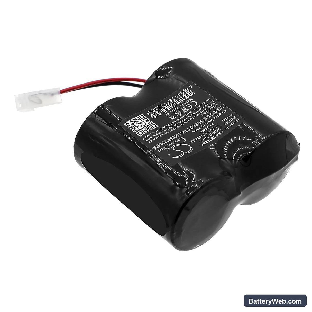 Eaton Scantronic 760SB Replacement Battery, 3V, 17000mAh, Alkaline 2