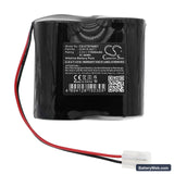 Eaton Scantronic 760SB Replacement Battery, 3V, 17000mAh, Alkaline 3