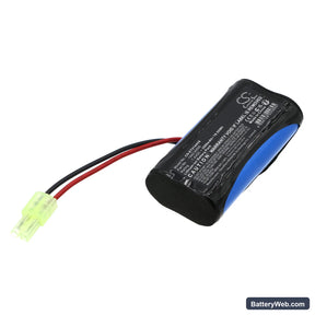 ETA 1442 Verto Replacement Battery, 7.4V, 2500mAh, Li-ion 1