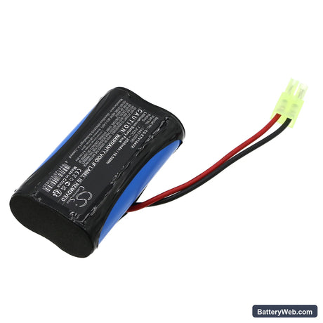 ETA 1442 Verto Replacement Battery, 7.4V, 2500mAh, Li-ion 2