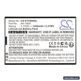 Emporia TALKsmart Replacement Battery, 3.7V, 1450mAh, Li-ion 3