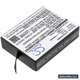 Ezviz S5 Plus Replacement Battery, 3.8V, 1100mAh, Li-ion 2