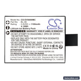 Ezviz S5 Replacement Battery, 3.8V, 1100mAh, Li-ion 5