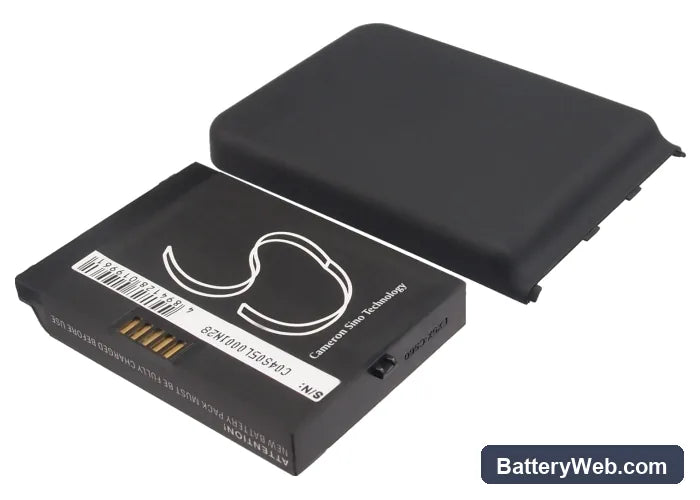 E-TEN glofiish X500 Replacement Battery, 3.7V, 3000mAh, Li-Polymer 3