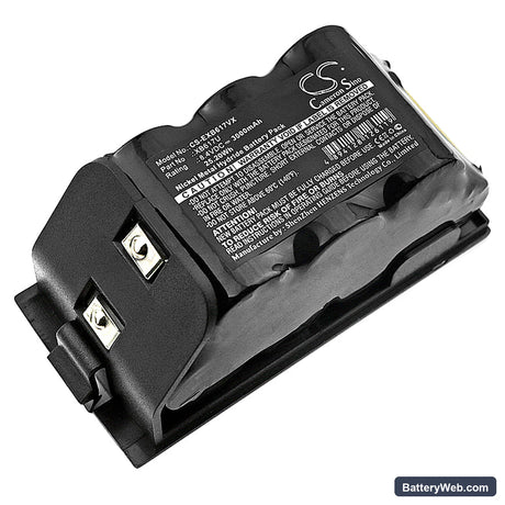 Shark XB617U Replacement Battery, 8.4V, 3000mAh, Ni-MH 1