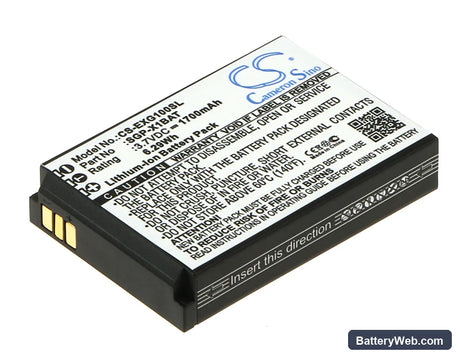 Evolveo StrongPhone X1 Replacement Battery, 3.7V, 1700mAh, Li-ion 1