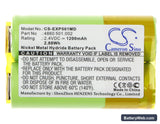 Eppendorf Research Pro Replacement Battery, 2.4V, 1200mAh, Ni-MH 5