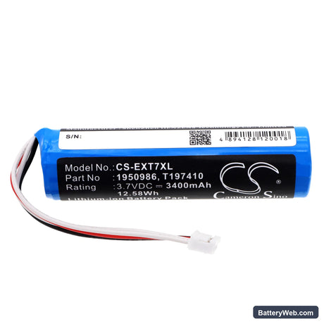 Extech i5 Infrared Camera Replacement Battery, 3.7V, 3400mAh, Li-ion 3