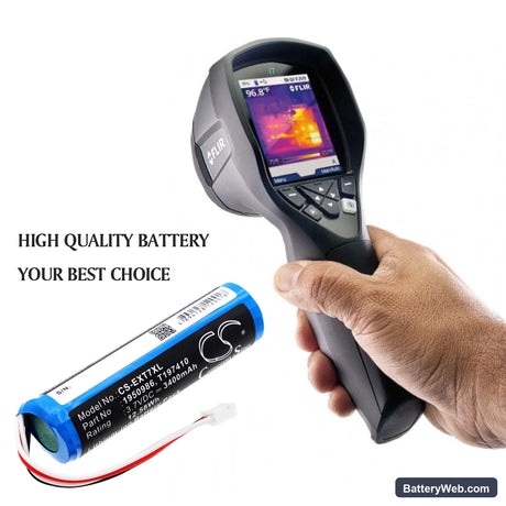 Extech i5 Infrared Camera Replacement Battery, 3.7V, 3400mAh, Li-ion 6
