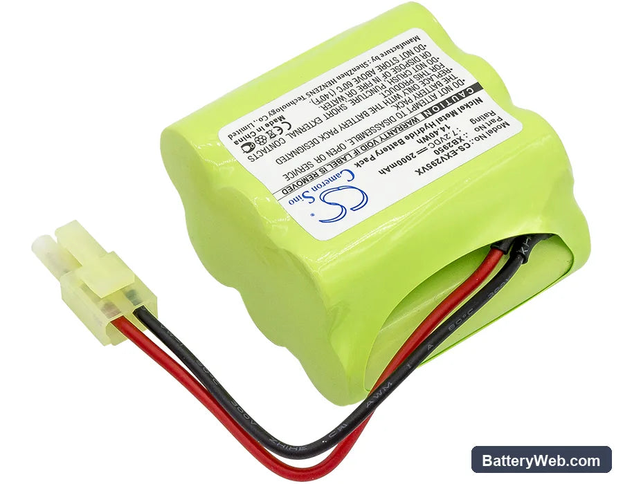 Euro Pro V2945 Replacement Battery, 7.2V, 2000mAh, Ni-MH 2