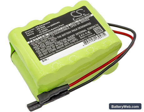 Euro Pro Shark SV780N Replacement Battery, 16.8V, 2000mAh, Ni-MH 1