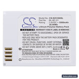 Ezviz C3A Replacement Battery, 3.8V, 5500mAh, Li-Polymer 3