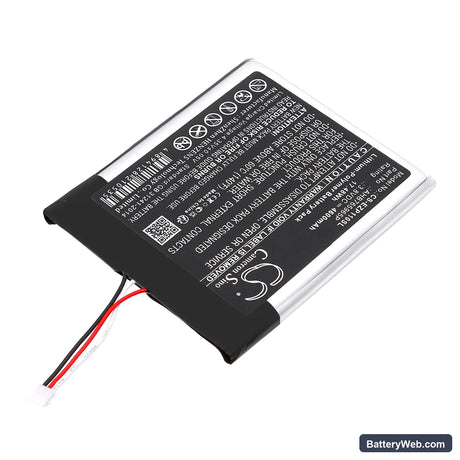 Ezviz CS-DP1C-4A1WPFBSR Replacement Battery, 3.8V, 4600mAh, Li-Polymer 2
