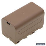 Sony Replacement Battery, 7.4V, 5200mAh, Li-ion 3