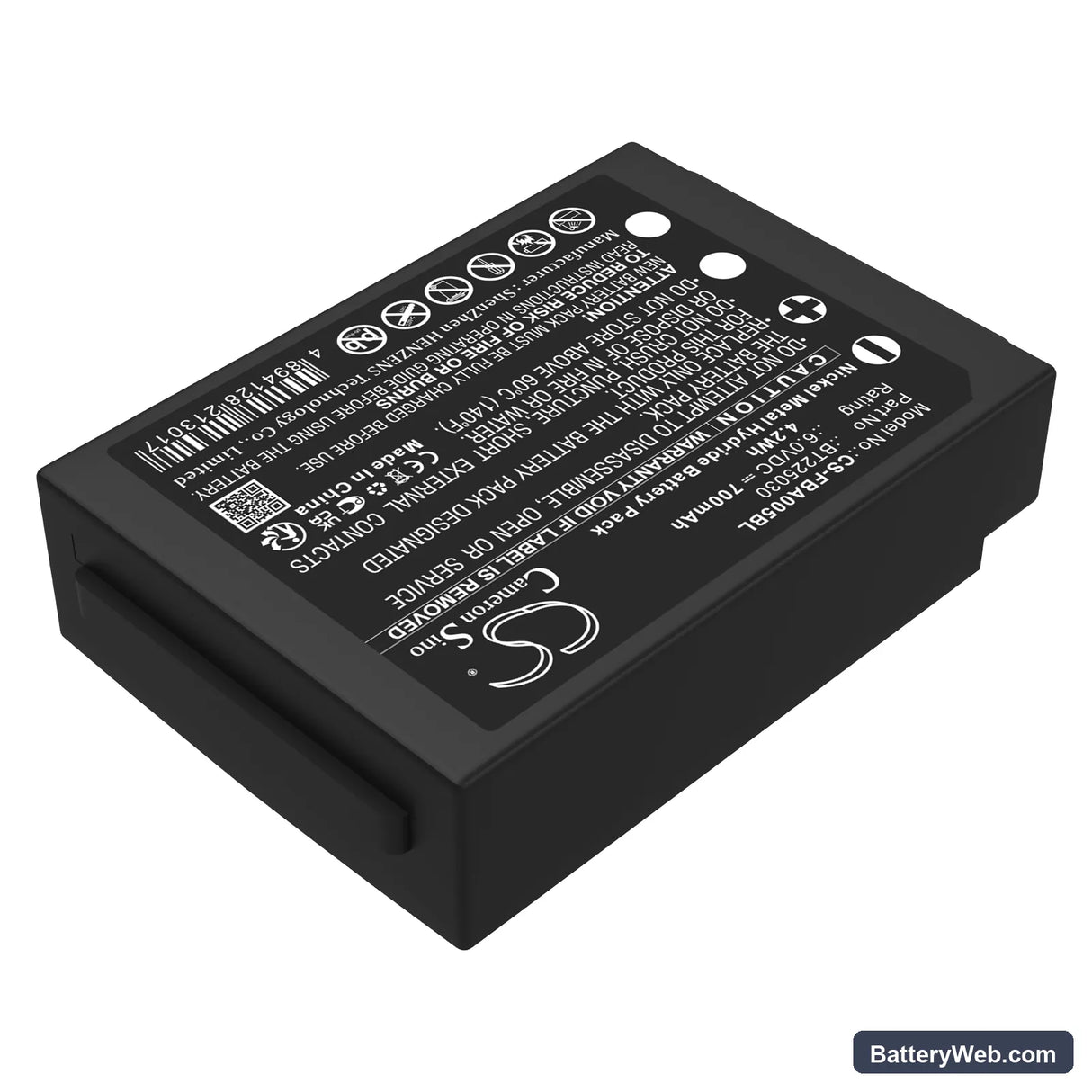 HBC Funkfernsteuerung Tele Teach TTB 05 Replacement Battery, 6V, 700mAh, Ni-MH 2