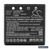 HBC FUB9NM Replacement Battery, 6V, 700mAh, Ni-MH 5