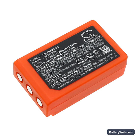 HBC Patrol S Replacement Battery, 3.6V, 700mAh, Ni-MH 1
