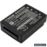 HBC Radiomatic Eco Replacement Battery, 6V, 2000mAh, Ni-MH 2