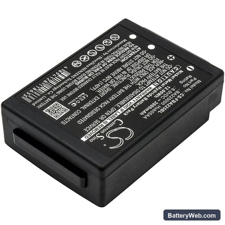 HBC Radiomatic Eco Replacement Battery, 6V, 2000mAh, Ni-MH 2