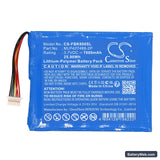 Fieldbook K80 Replacement Battery, 3.7V, 7000mAh, Li-Polymer 3